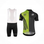 2018 Ropa Ciclismo Assos Ss.capeepicxc Verde Mangas Corta y Culotte Corto