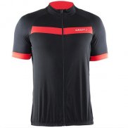 2016 Ropa Ciclismo Craft Negro Rojo Manica Corta